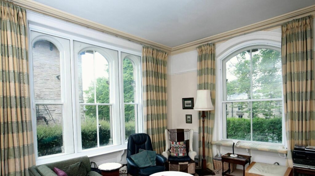 energy efficient secondary glazing windows Dunblane living room